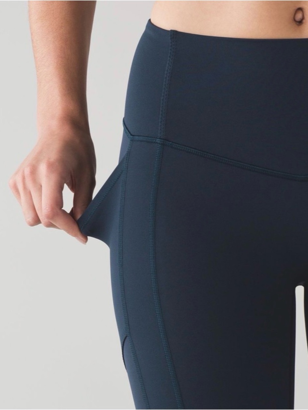 Lululemon All The Right Places Crop II *23" Nocturnal Teal